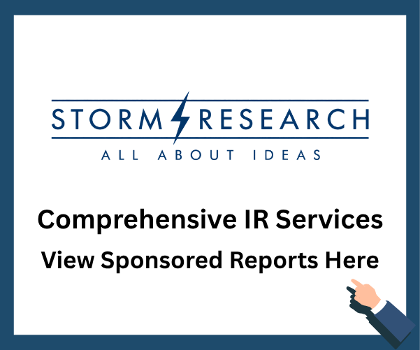 Storm Research sponsored reports