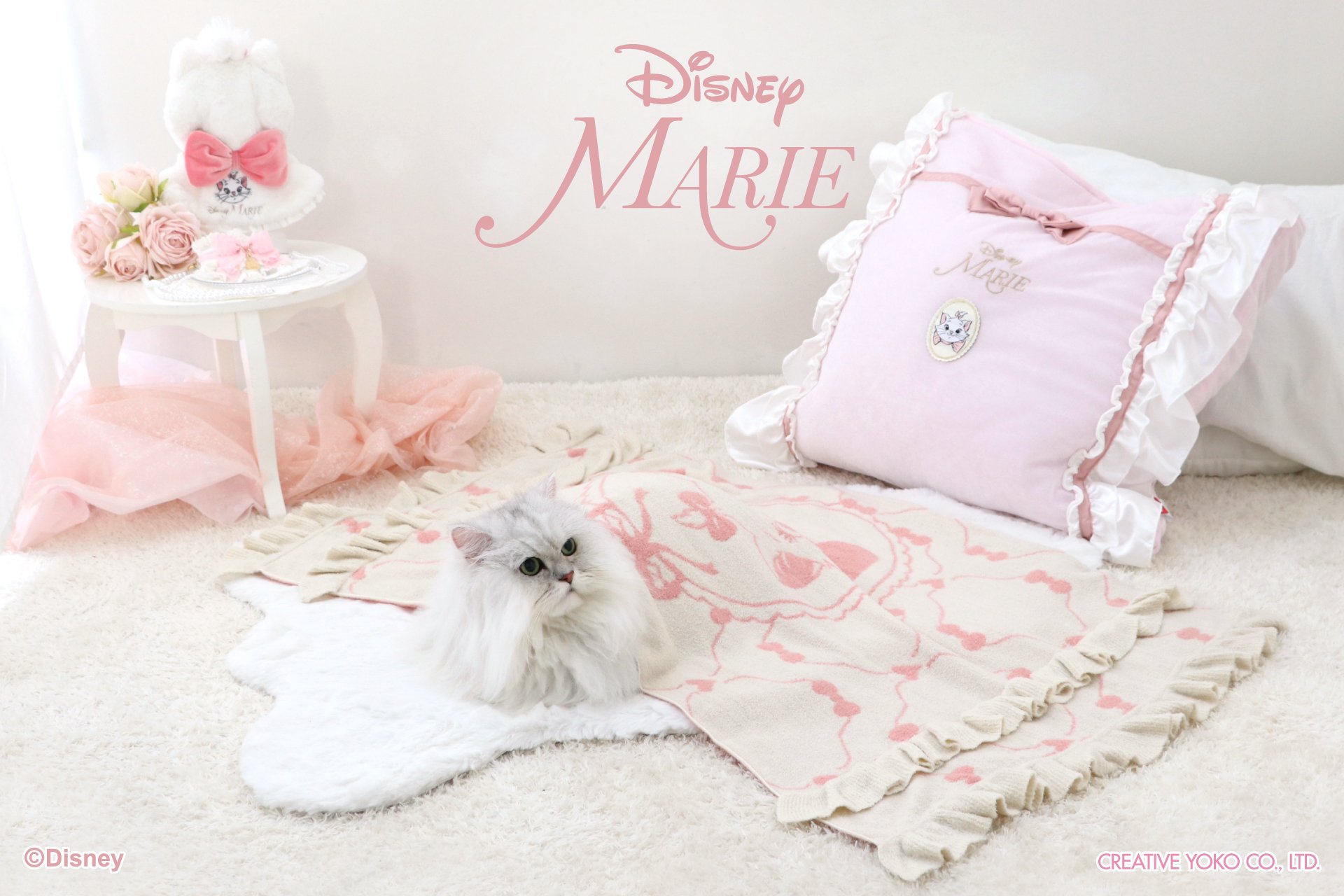 ペットパラダイス　クリエイティブヨーコ　ペット用洋服タンス　クローゼット　白 愛猫とあたたかい冬を 「ペットパラダイス」で展開中の『マリー』猫用