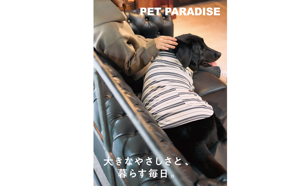 ペットパラダイス』 2025年秋冬から中大型犬向け商品ラインアップを