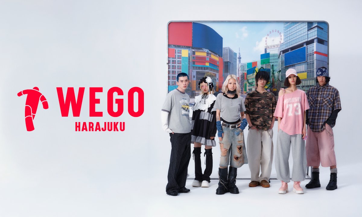 中国・上海の中心地・淮海中路に実店舖1店舗目となる 「WEGO HARAJUKU