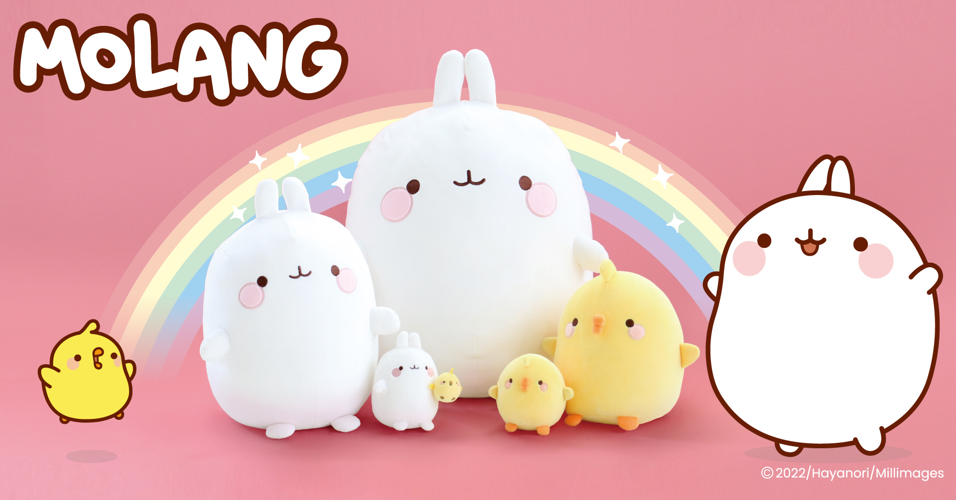 人気急上昇のアニメキャラクター『MOLANG』の雑貨が国内初登場