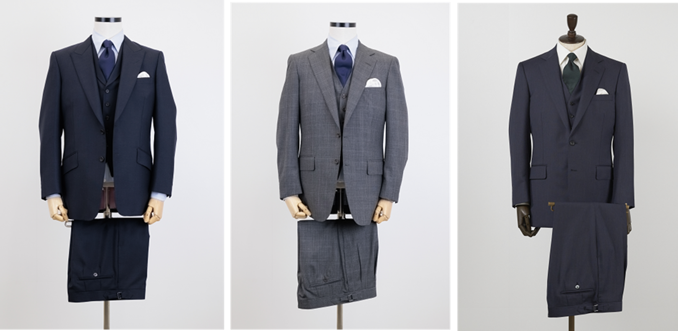 オーダーメイドブランド『KASHIYAMA』 限定店舗で『HENRY POOLE』の