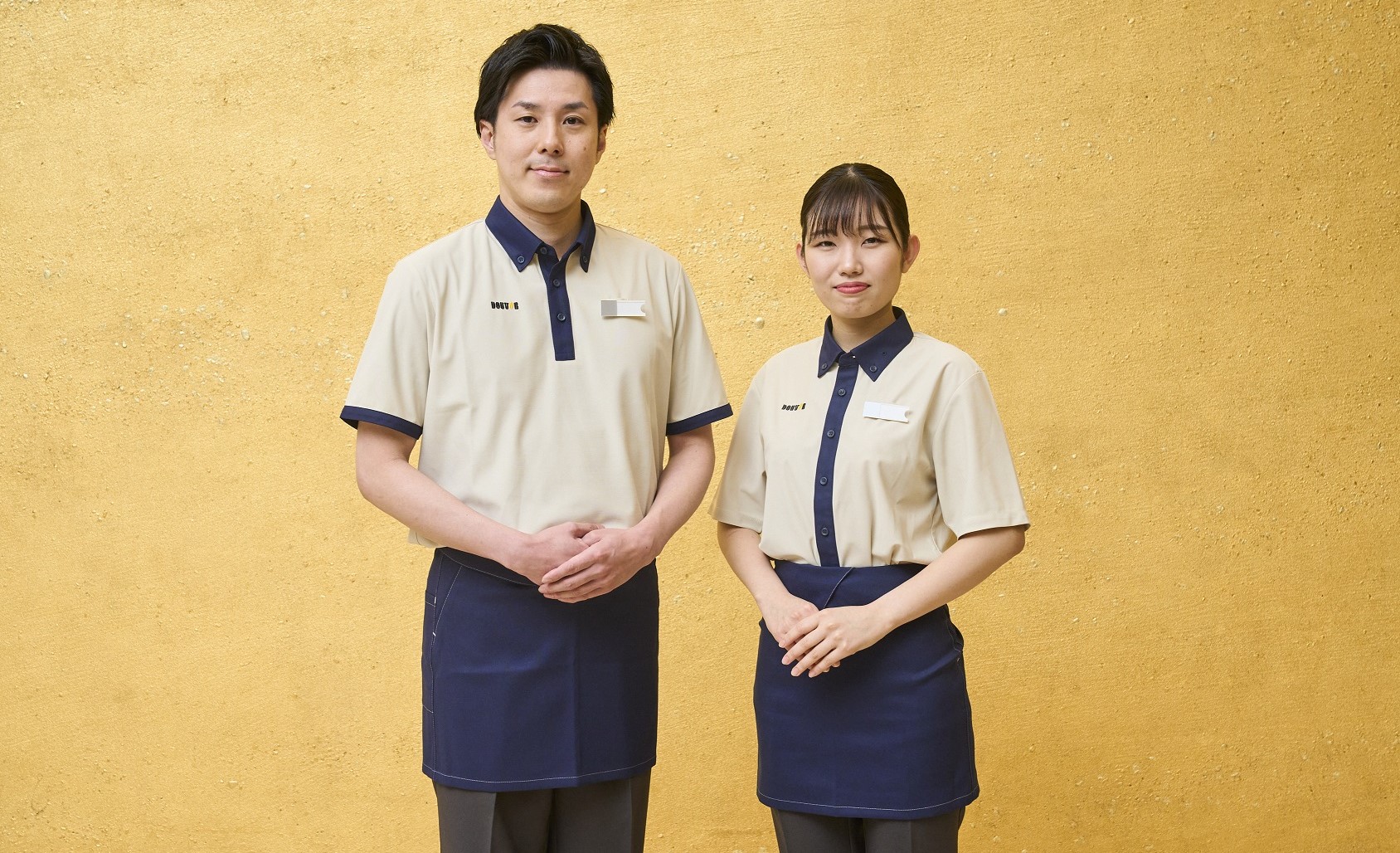 【タグ付き新品未使用】ユニフォーム　戸郷 ドトールコーヒーショップの新ユニフォームを製作へ ユニフォームの一