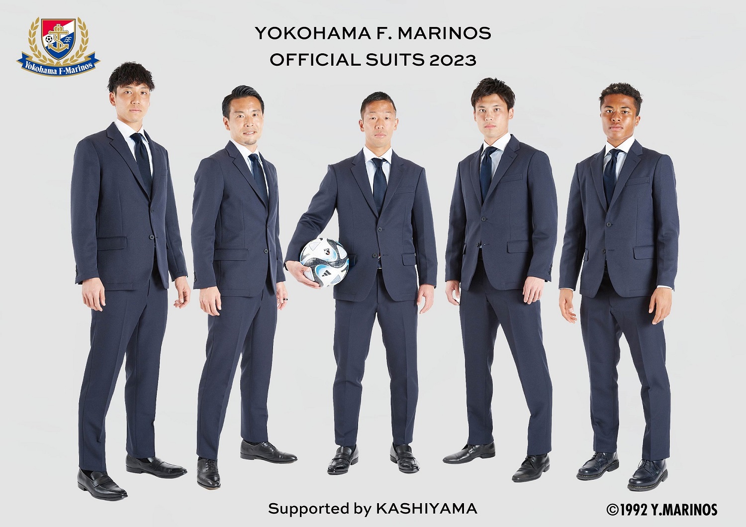 オーダーメイドブランド『KASHIYAMA』 J1リーグ「横浜F